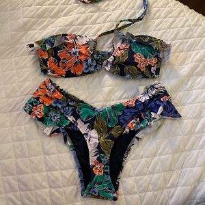 Aerie floral bikini